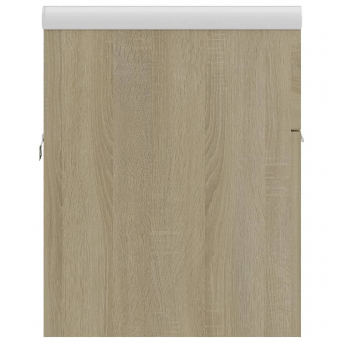 DULAP CU CHIUVETA INCORPORATA, STEJAR SONOMA, 90 X 38.5 X 46 CM [9]