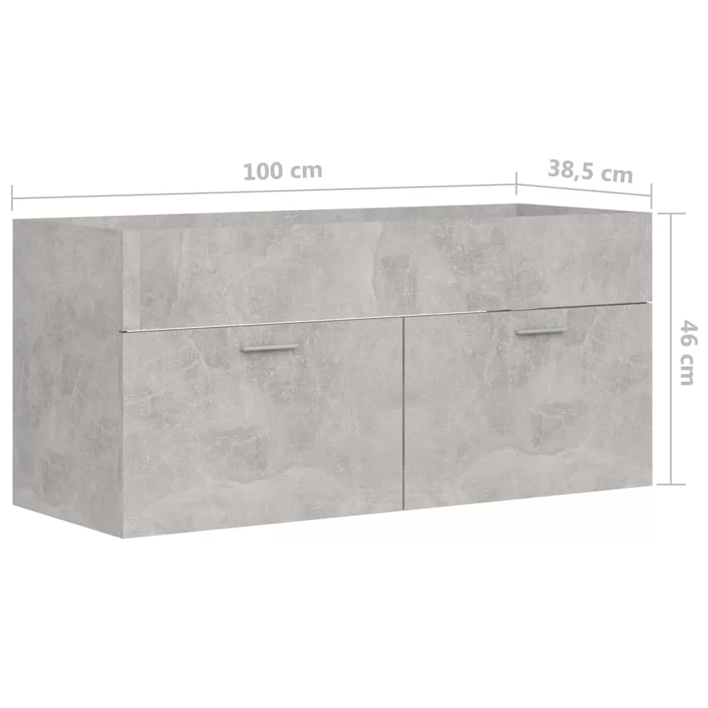 DULAP DE CHIUVETA, GRI BETON [8]