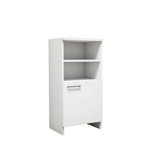 DULAP DEPOZITAT INCALTAMINTE, PANTOFAR, PAL MELAMINAT, 4 RAFTURI, ALB, 45X31.8X91.8 CM, RENE, MINAR [1]