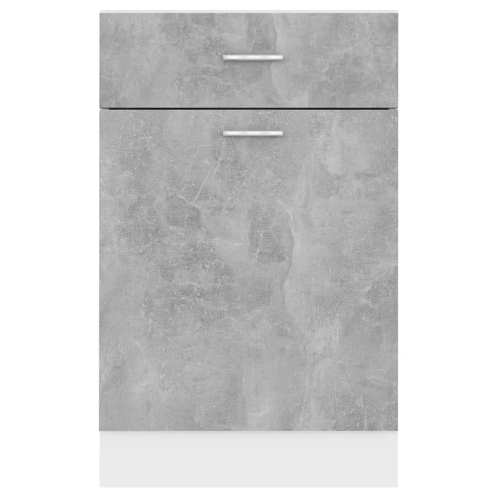 DULAP INFERIOR CU SERTAR, GRI BETON [7]