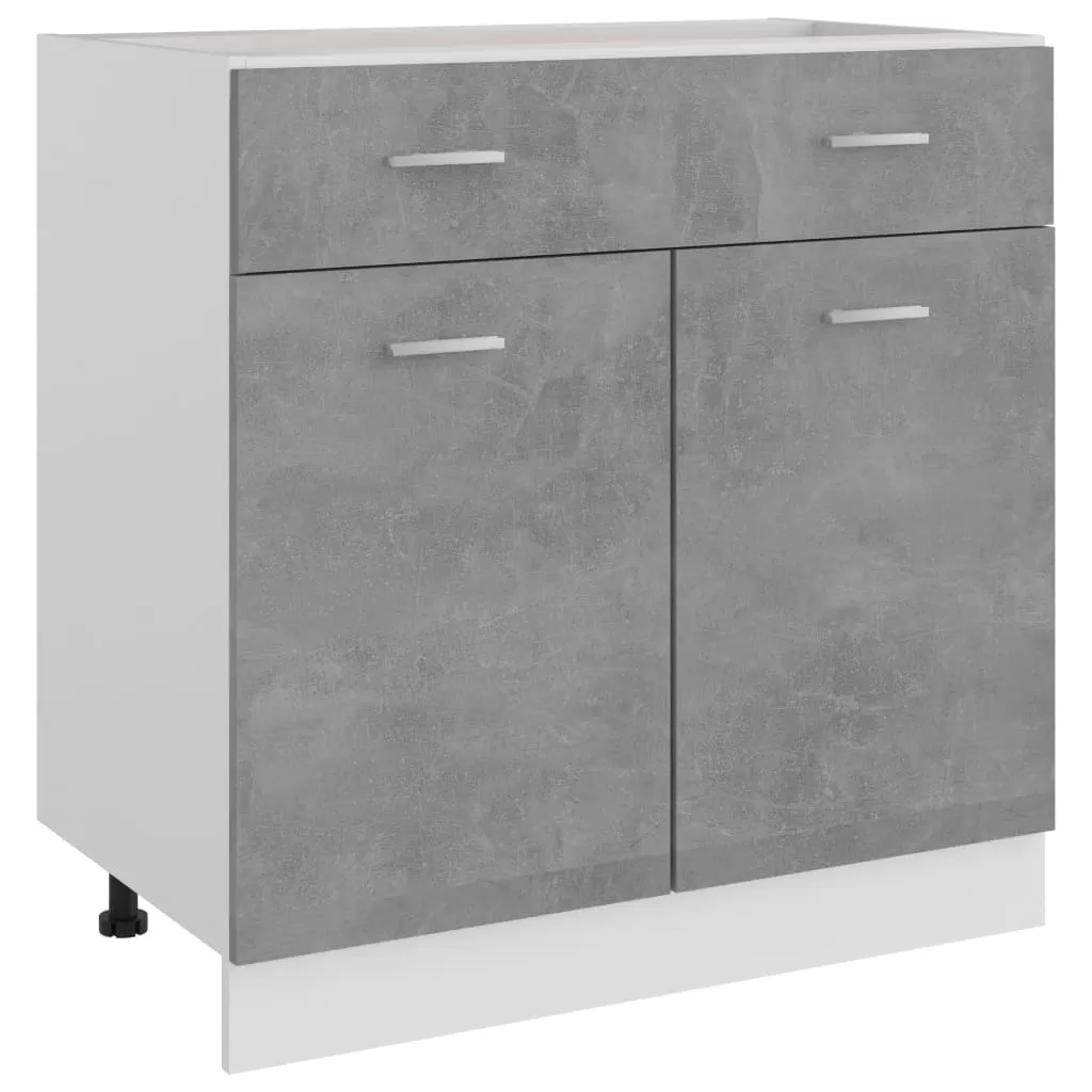 DULAP INFERIOR CU SERTAR, GRI BETON [1]