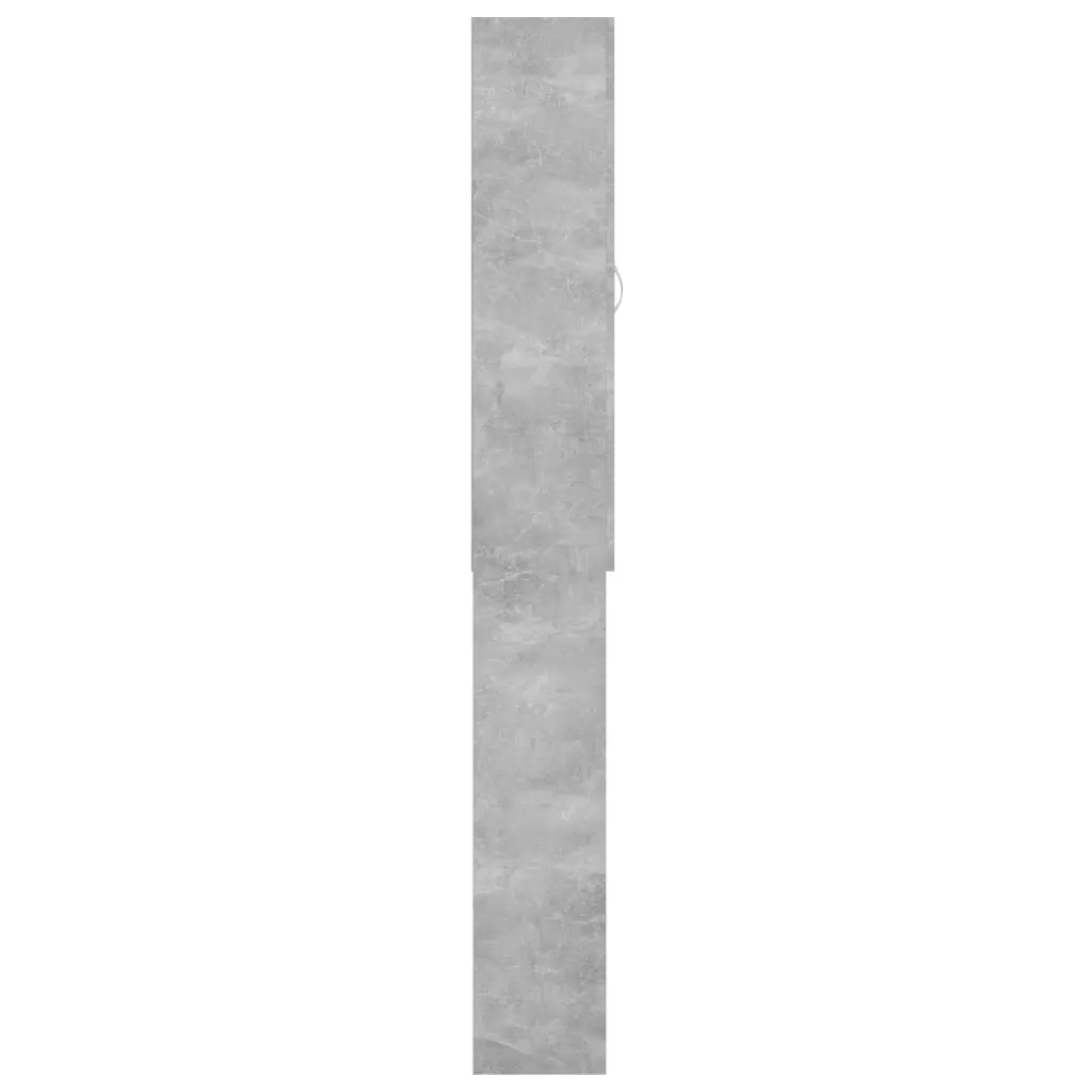 DULAP MASINA DE SPALAT, GRI BETON, 64 X 25,5 X 190 CM [7]
