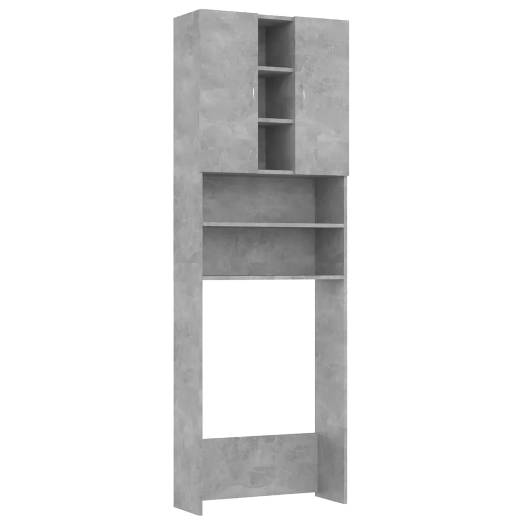 DULAP MASINA DE SPALAT, GRI BETON [2]