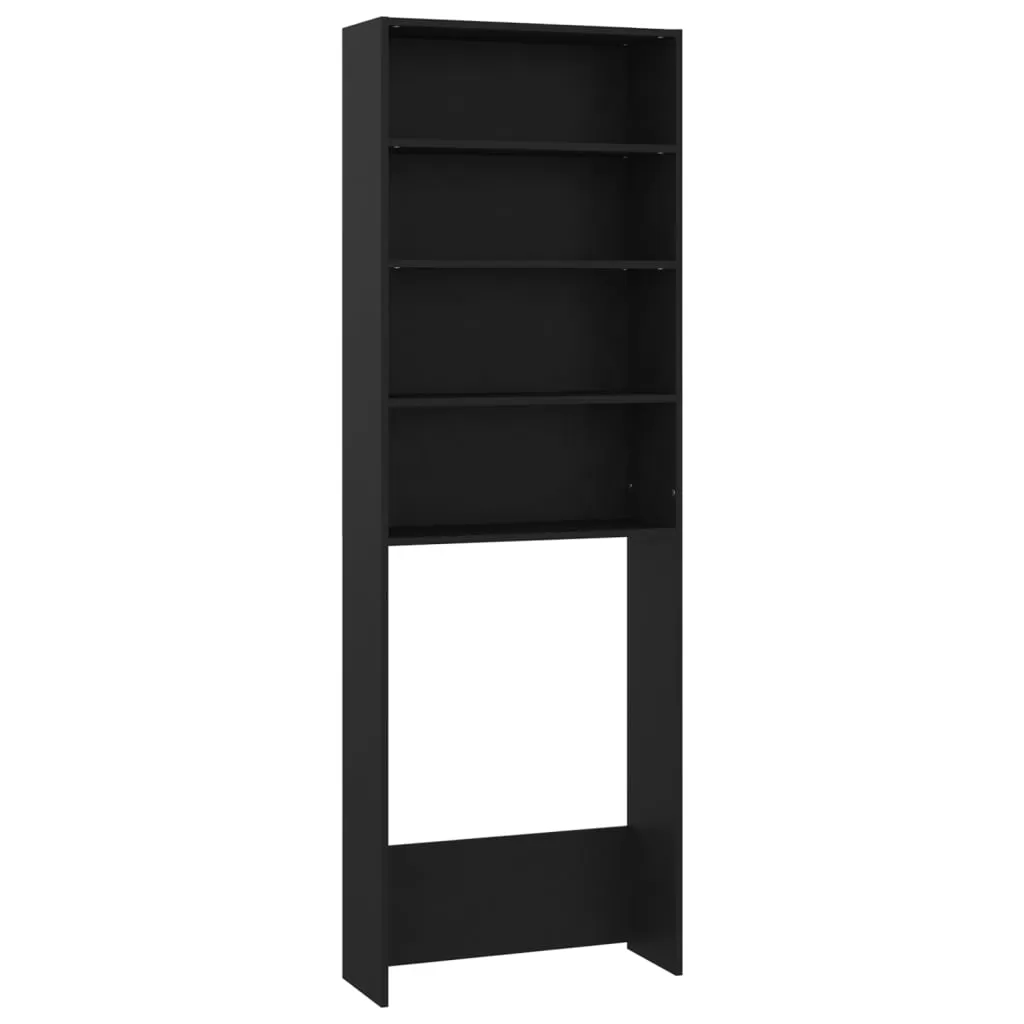 DULAP MASINA DE SPALAT, NEGRU [2]
