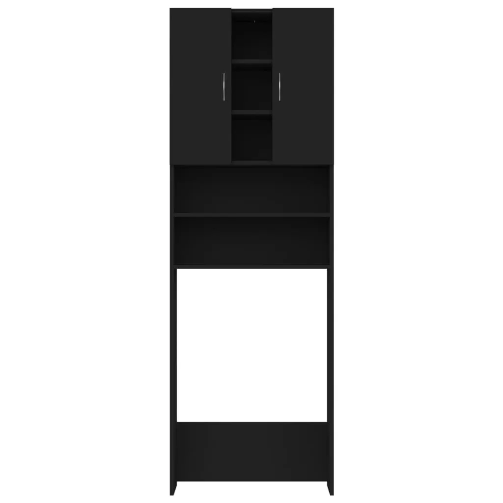 DULAP MASINA DE SPALAT, NEGRU [6]