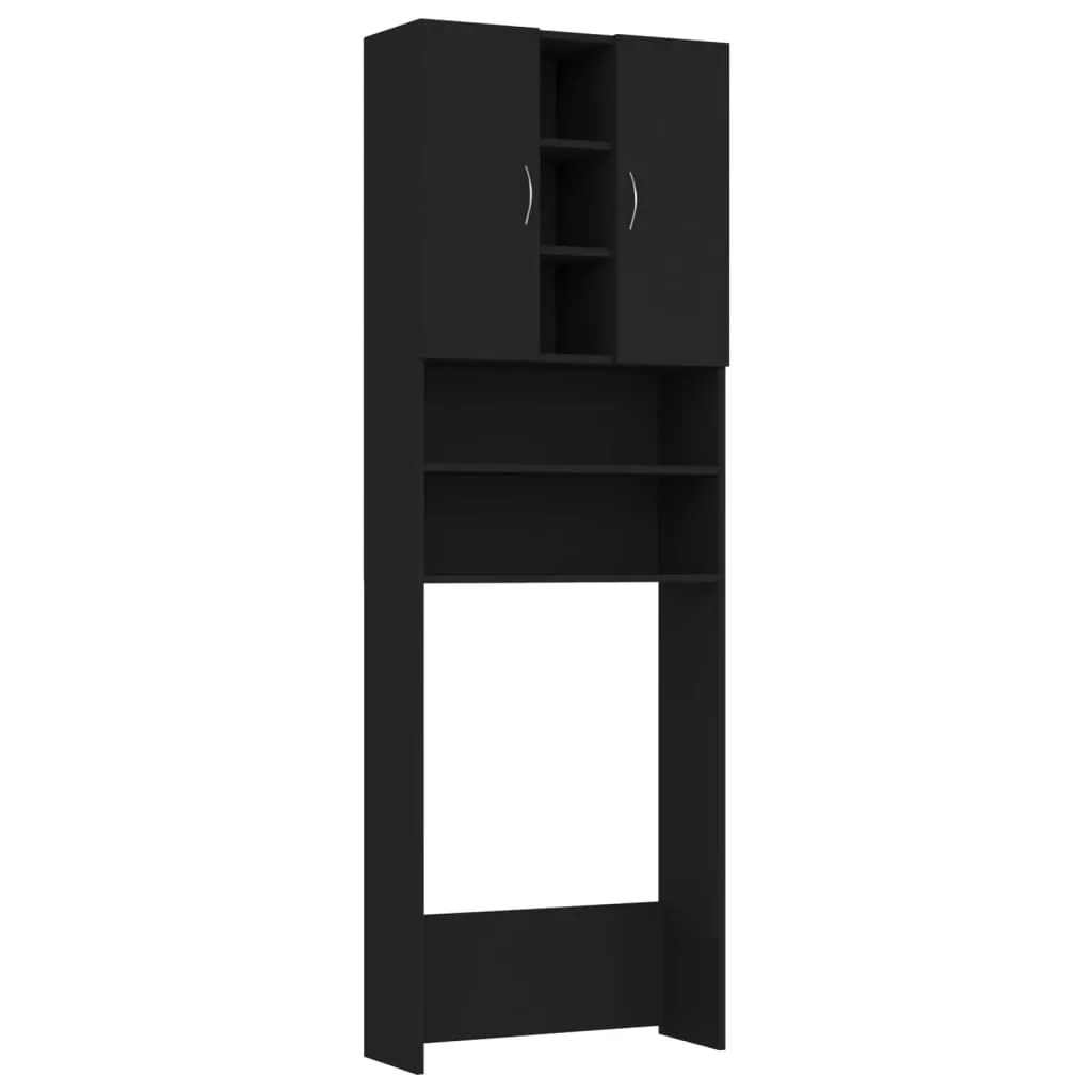 DULAP MASINA DE SPALAT, NEGRU [2]