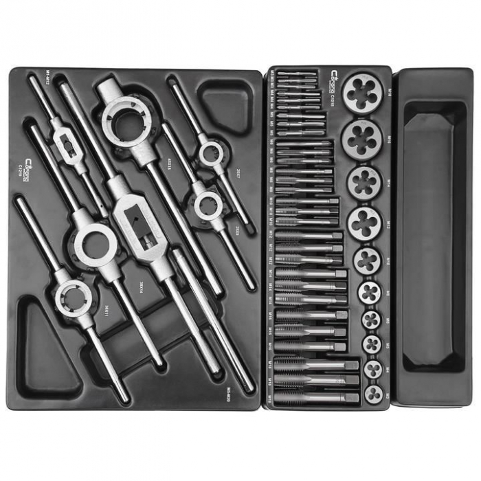 DULAP MOBIL PENTRU UNELTE, 10 SERTARE, 725X927X465 MM, CONTINE 25 SETURI DE UNELTE, 386 ELEMENTE, RICHMANN EXCLUSIVE [12]