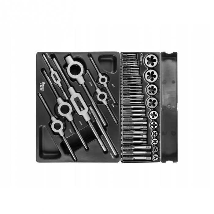 DULAP MOBIL PENTRU UNELTE, 10 SERTARE + SPATIU LATERAL CU USA, 970X927X465 MM, CONTINE 25 SETURI DE UNELTE, 386 ELEMENTE, RICHMANN EXCLUSIVE [12]