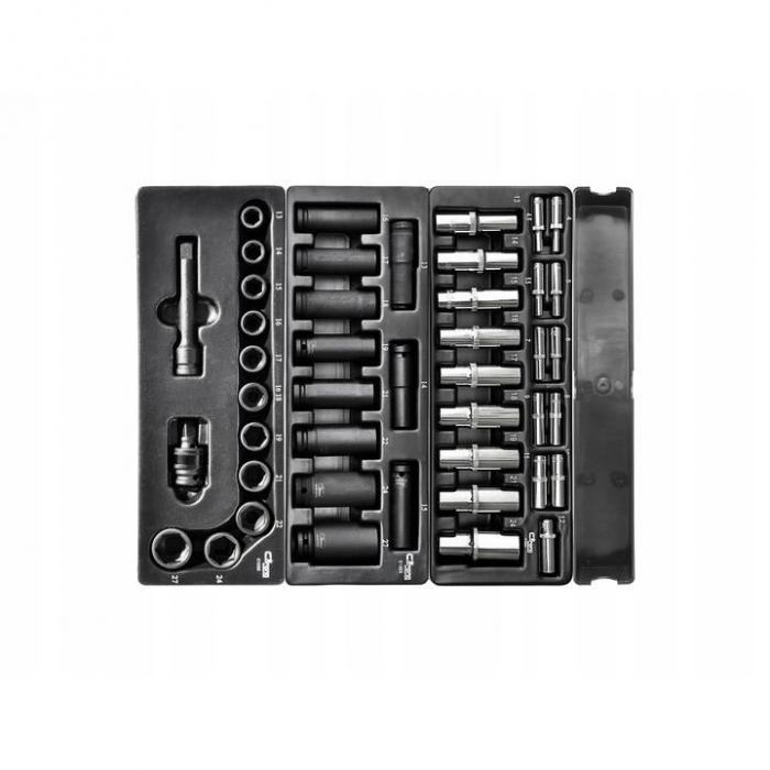 DULAP MOBIL PENTRU UNELTE, 10 SERTARE + SPATIU LATERAL CU USA, 970X927X465 MM, CONTINE 25 SETURI DE UNELTE, 386 ELEMENTE, RICHMANN EXCLUSIVE [5]