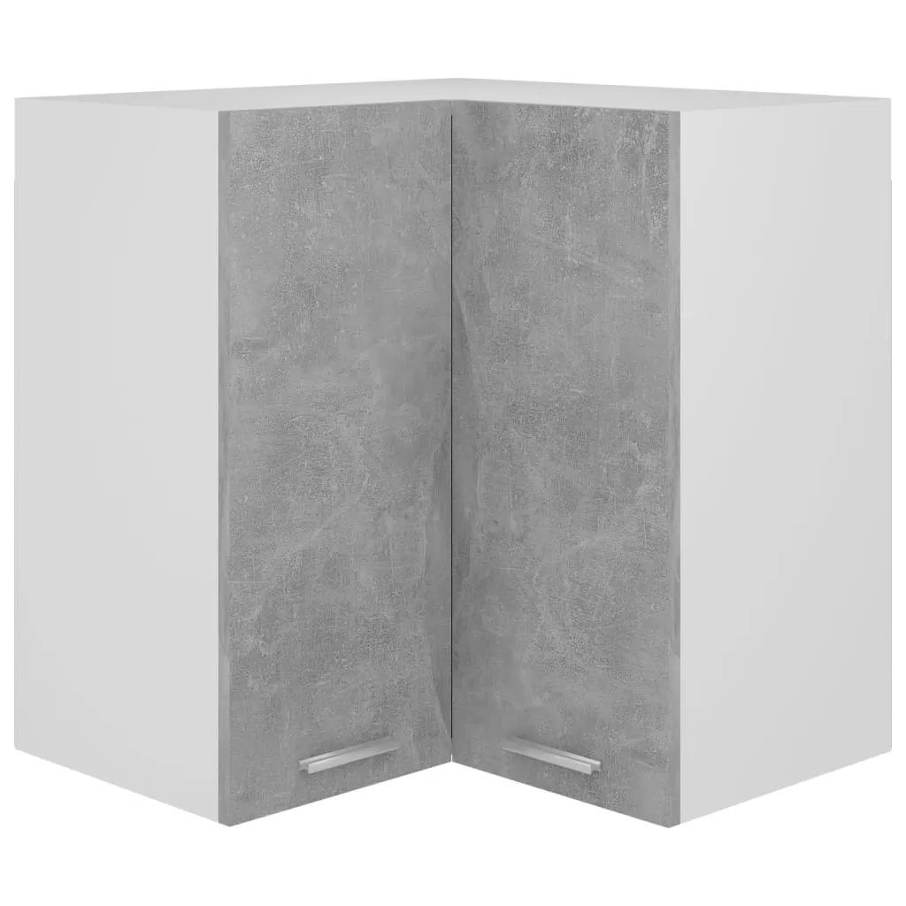 DULAP SUSPENDAT DE COLT, GRI BETON [1]
