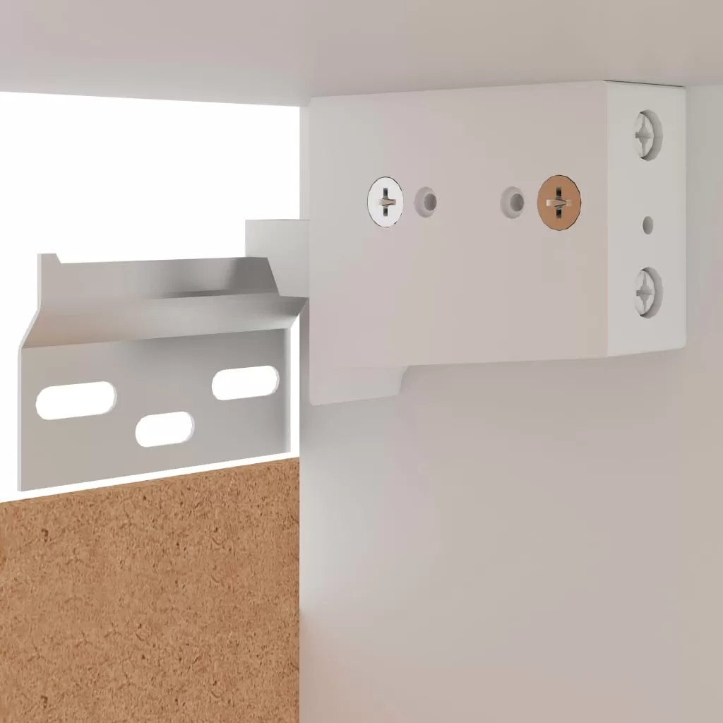 DULAP SUSPENDAT DE COLT, GRI BETON [8]