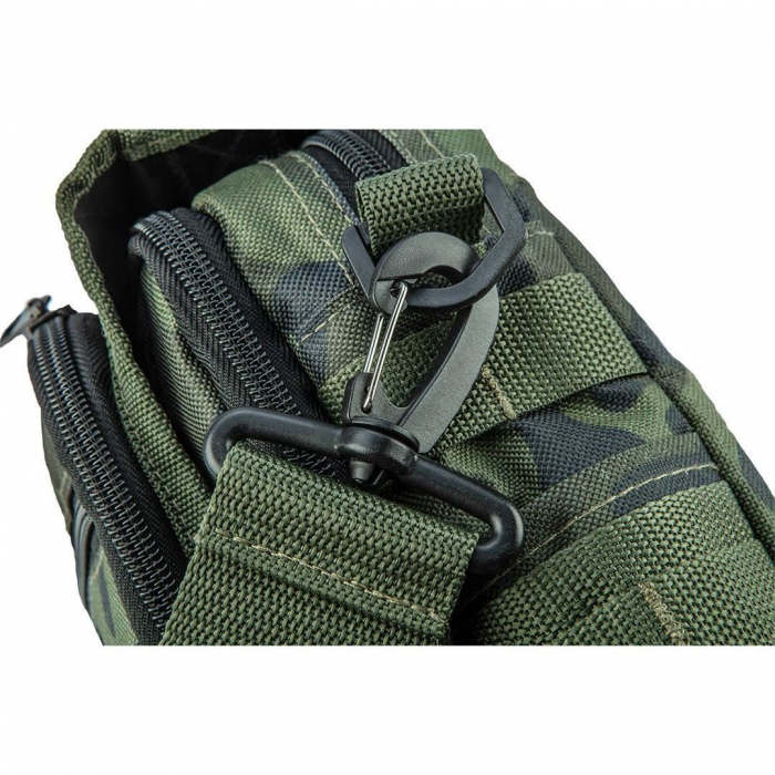 GEANTA TURISTICA/CALATORIE DE UMAR, MODEL SURVIVAL, CAMUFLAJ, 8 BUZUNARE, 8.5X25.5X19.5 CM, NEO [8]