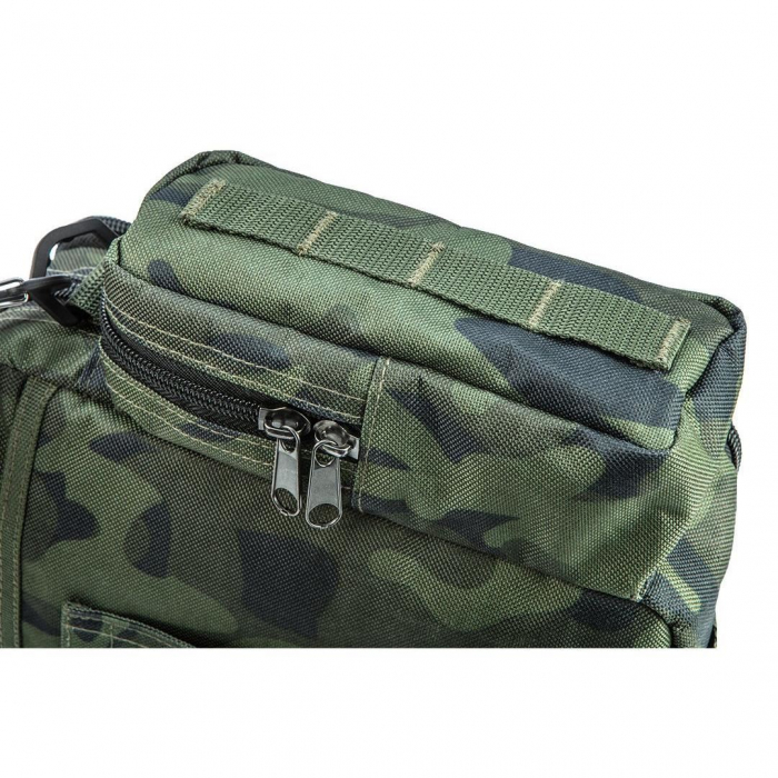 GEANTA TURISTICA/CALATORIE DE UMAR, MODEL SURVIVAL, CAMUFLAJ, 8 BUZUNARE, 8.5X25.5X19.5 CM, NEO [12]