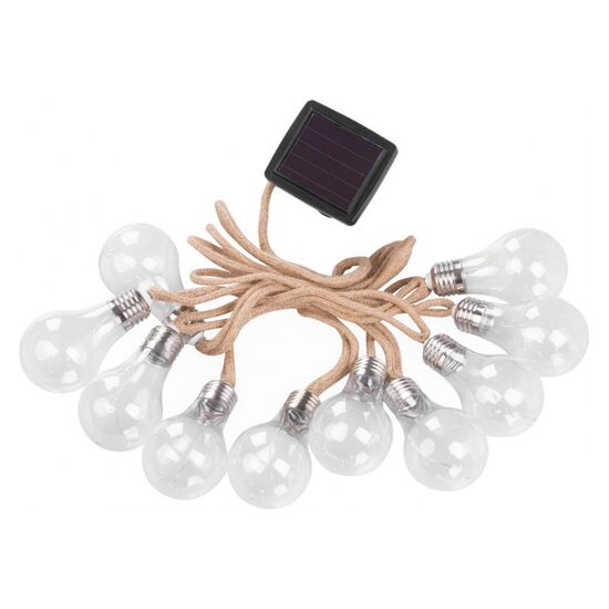 GHIRLANDA SOLARA, STREND PRO, TIP SIRAG, DE 10 BECURI LED, 3.8 M [1]