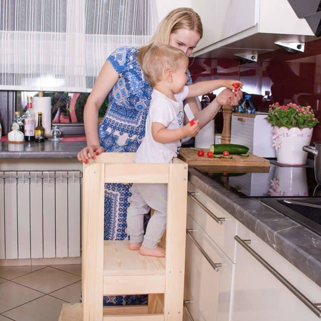 INALTATOR MULTIFUNCTIONAL/AJUTOR DE BUCATARIE PENTRU COPII 39X52X90 CM [11]
