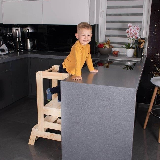 INALTATOR MULTIFUNCTIONAL/AJUTOR DE BUCATARIE PENTRU COPII 39X52X90 CM [10]