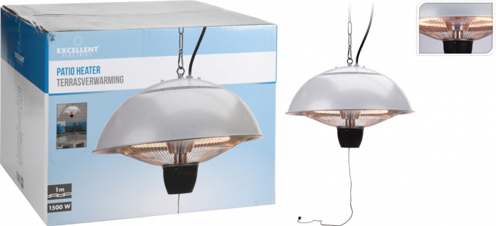 Încălzitor suspendat pentru terasă 1500W [3]