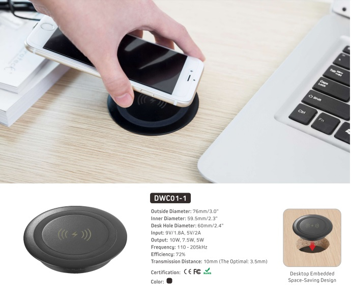 INCARCATOR WIRELESS PENTRU BIROU, INCORPORABIL [5]