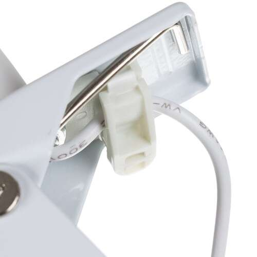 LAMPA DE BIROU CU CLIPS, BRAT FLEXIBIL, 3 CULORI LUMINA, 10 NIVELURI, USB, ALB, 45 CM, IZOXIS [5]