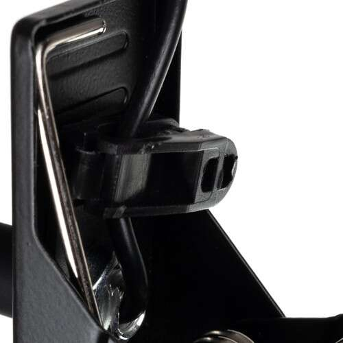 LAMPA DE BIROU CU CLIPS, BRAT FLEXIBIL, 3 CULORI LUMINA, 10 NIVELURI, USB, NEGRU, 45 CM, IZOXIS [6]