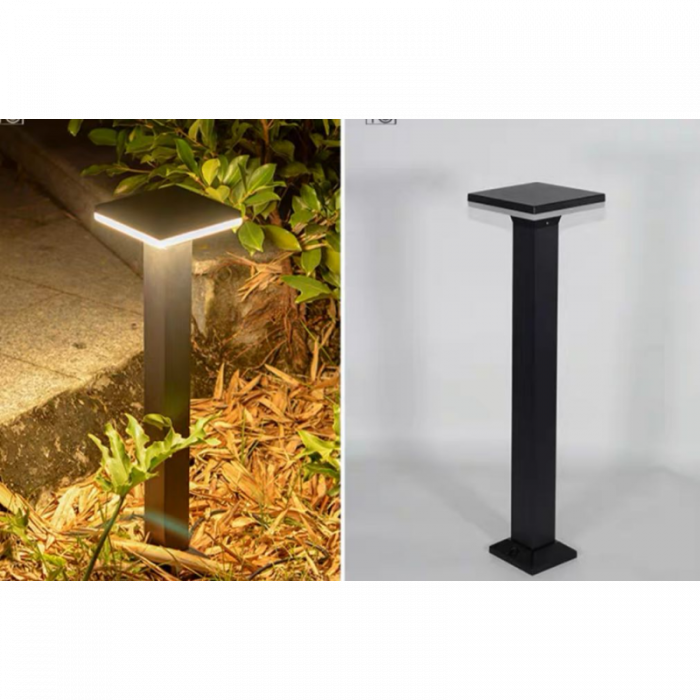 Lampa de gradina Gri Inaltime 60cm [1]