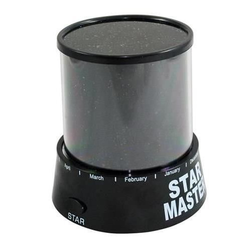 LAMPA DE NOPTIERA CU PROIECTOR, MODEL CER INSTELAT, 3XAA, 11.7X10.8 CM, ISOTRADE [10]