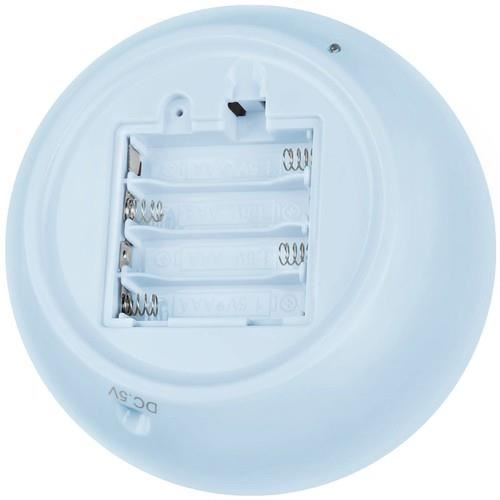 LAMPA DE NOPTIERA CU PROIECTOR, PENTRU COPII, CUPOLA ROTATIVA, 2 MODURI, ALBASTRU, 230V/4XAAA, 11.5X10 CM, MALATEC [3]