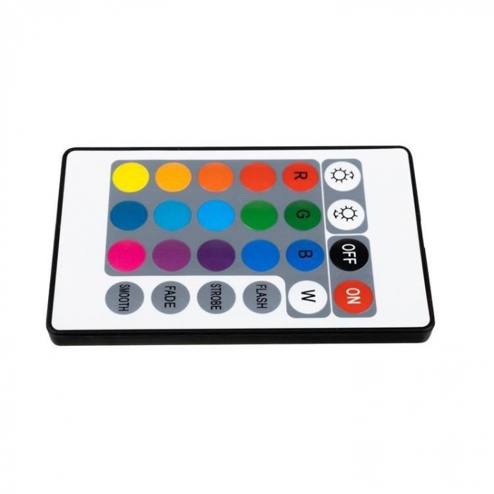 LAMPA DE NOPTIERA, PENTRU COPII, LED, 9 MODURI ILUMINARE, 16 CULORI, USB, CU TELECOMANDA, MODEL PISICA, ALB, SILICON, 11X11X15 CM, ISOTRADE [3]