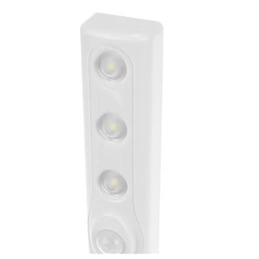 LAMPA DE PERETE CU SENZOR DE MISCARE, TIP BANDA, LED, 3XAAA, 19X3X1.5 CM, ISOTRADE [4]