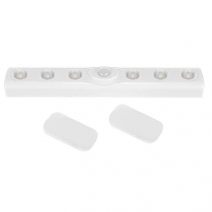 LAMPA DE PERETE CU SENZOR DE MISCARE, TIP BANDA, LED, 3XAAA, 19X3X1.5 CM, ISOTRADE [7]