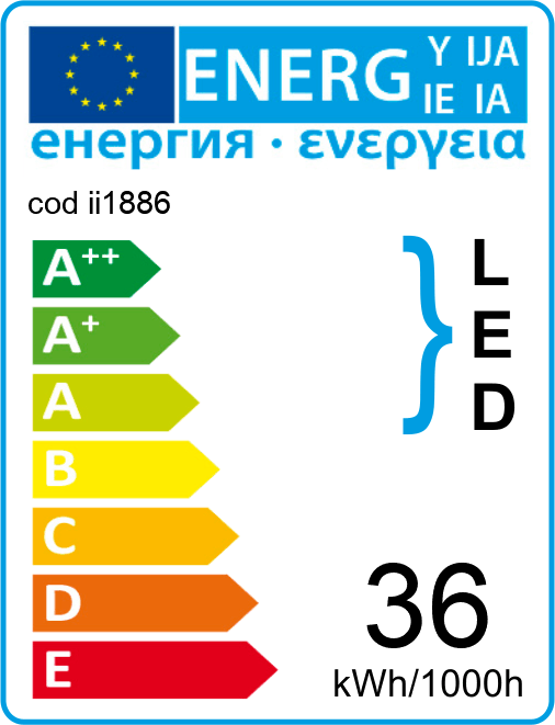LUSTRA LED CRISTAL 2 CORPURI 36W [2]