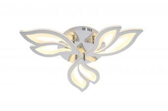 LUSTRA LED DIMABILA CU TELECOMANDA 3 FUNCTII CROM 60W [1]