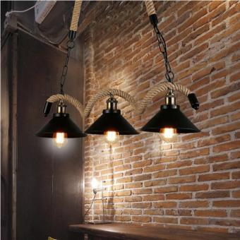 LUSTRA VINTAGE 3 SOCLURI E27 [1]