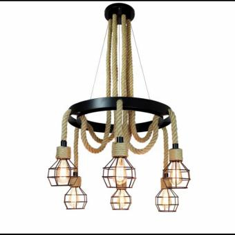 LUSTRA VINTAGE 6 SOCLURI E27 [1]