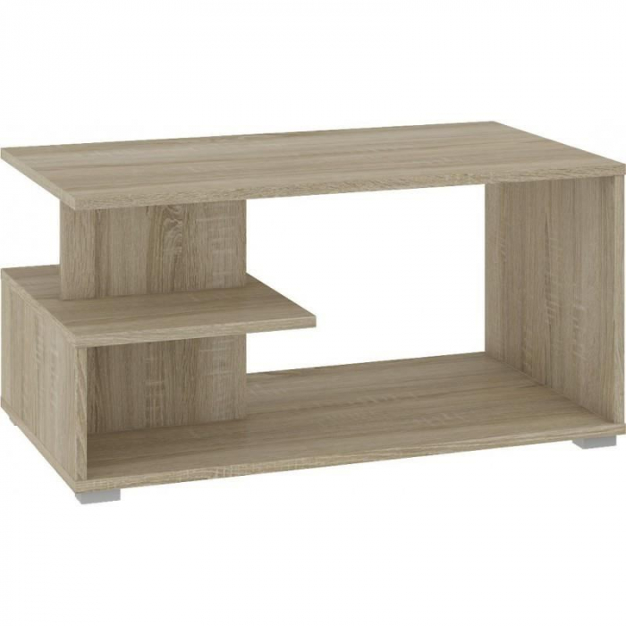 MASA DE CAFEA, PLACA LAMINATA, STEJAR, 90X51X45 CM [3]