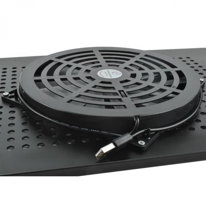 MASA PENTRU LAPTOP, PLIABILA, AJUSTABILA, VENTILATOR CU USB, MOUSE PAD DETASABIL, 48X27X48 CM, ISOTRADE [18]