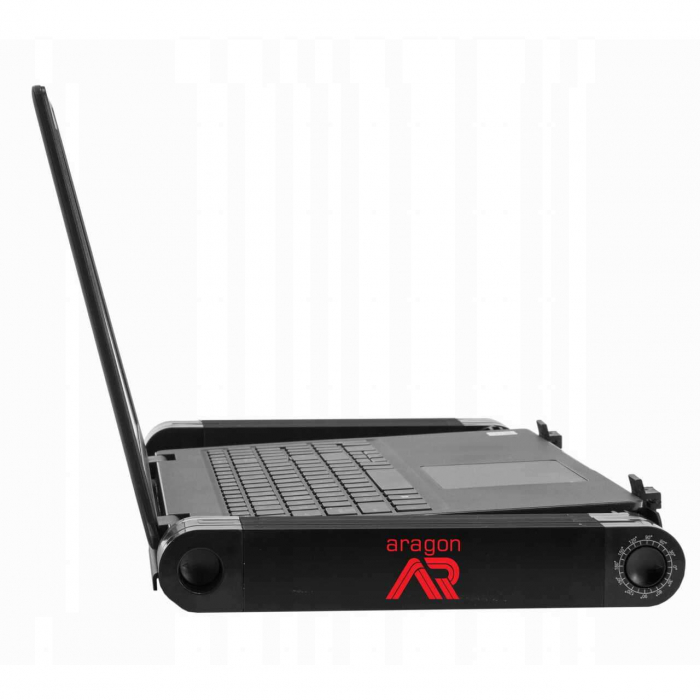 MASA PENTRU LAPTOP, PLIABILA, AJUSTABILA, VENTILATOR CU USB, MOUSE PAD DETASABIL, 52.5X25.5X47.5 CM, ARAGON [3]
