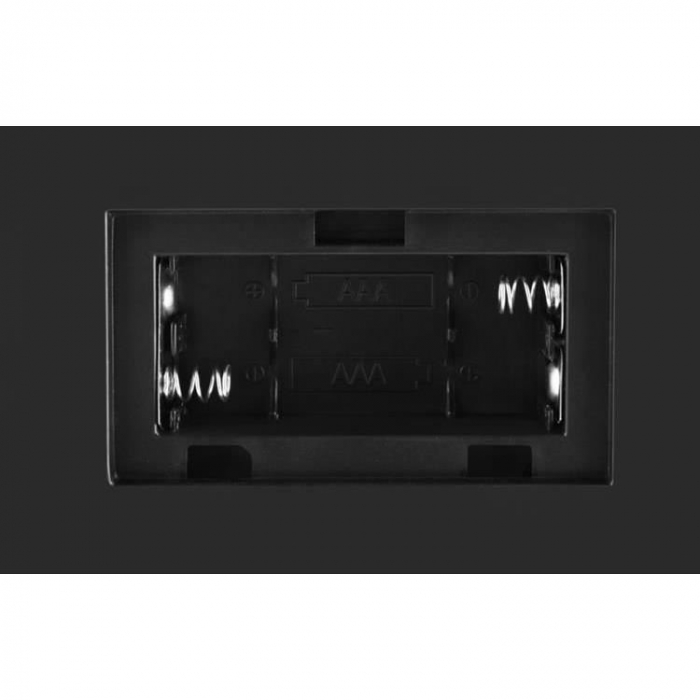 OGLINDA COSMETICA, CU LED, ROTATIVA, CU MARIRE IMAGINE 1X/2X/3X, NEGRU, 4XAA, USB, 34.5X9X28 CM, ISOTRADE [10]