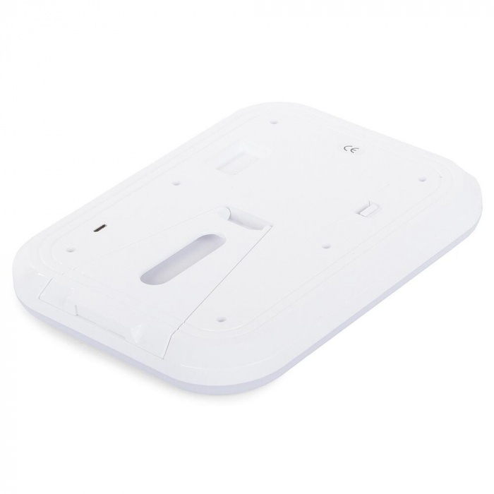 OGLINDA COSMETICA, VERK GROUP, CU LED, UNGHI REGLABIL, 3XAA, USB, ALBA, 15X7X20 CM [12]