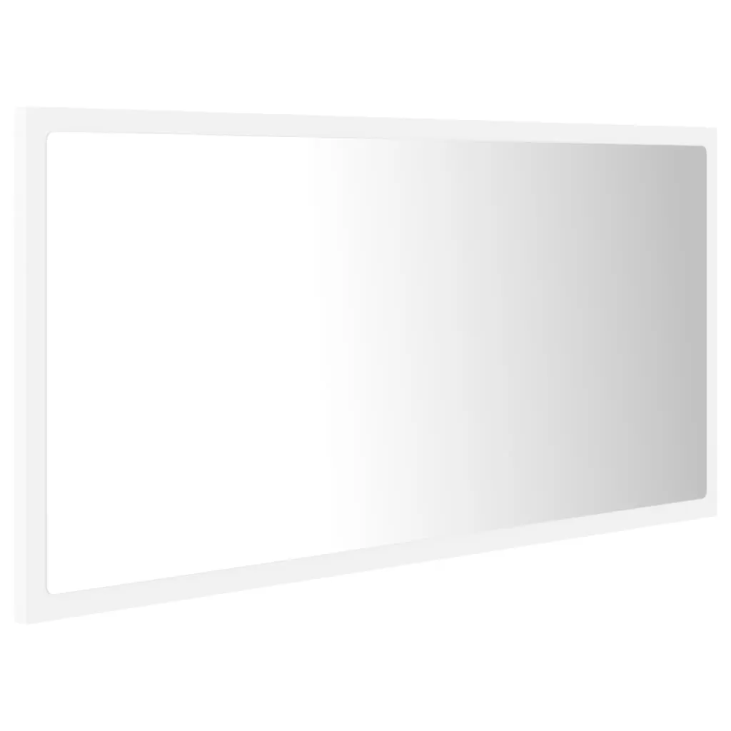 OGLINDA DE BAIE CU LED, ALB [7]