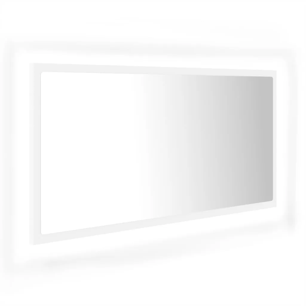 OGLINDA DE BAIE CU LED, ALB [2]