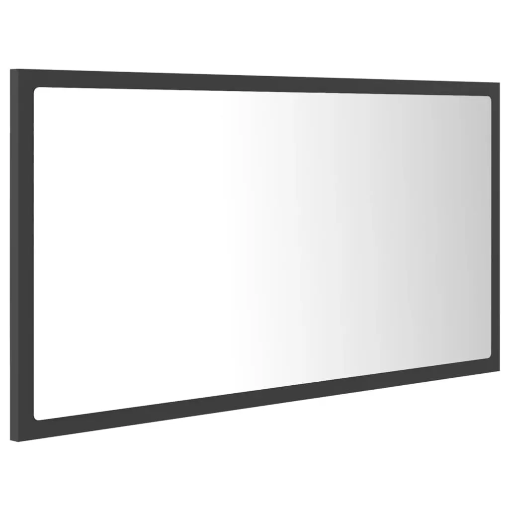 OGLINDA DE BAIE CU LED, GRI [6]