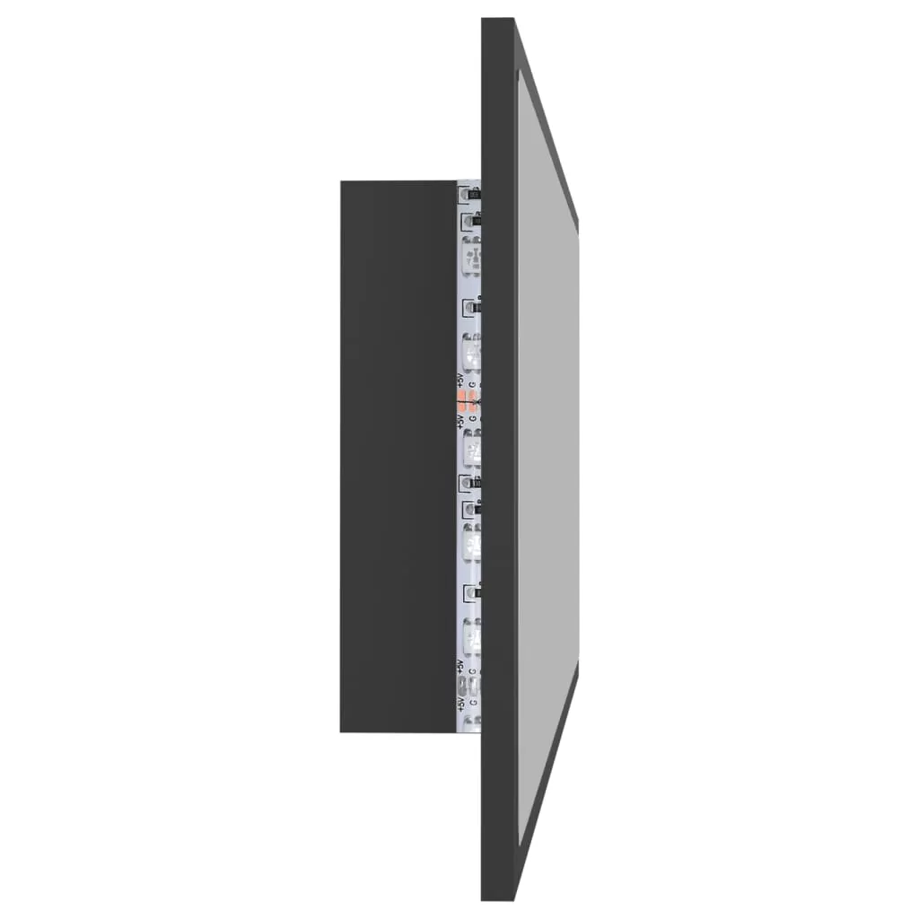 OGLINDA DE BAIE CU LED, GRI [8]