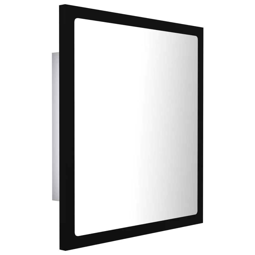 OGLINDA DE BAIE CU LED, NEGRU [8]