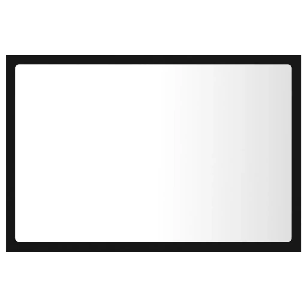 OGLINDA DE BAIE CU LED, NEGRU [6]