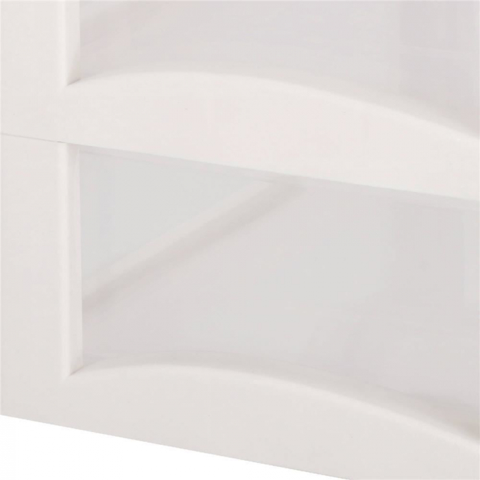 ORGANIZATOR COSMETICE, PLASTIC, 3 NIVELURI, 2 SERTARE, ALB, 30X25X34 CM, SPRINGOS [7]