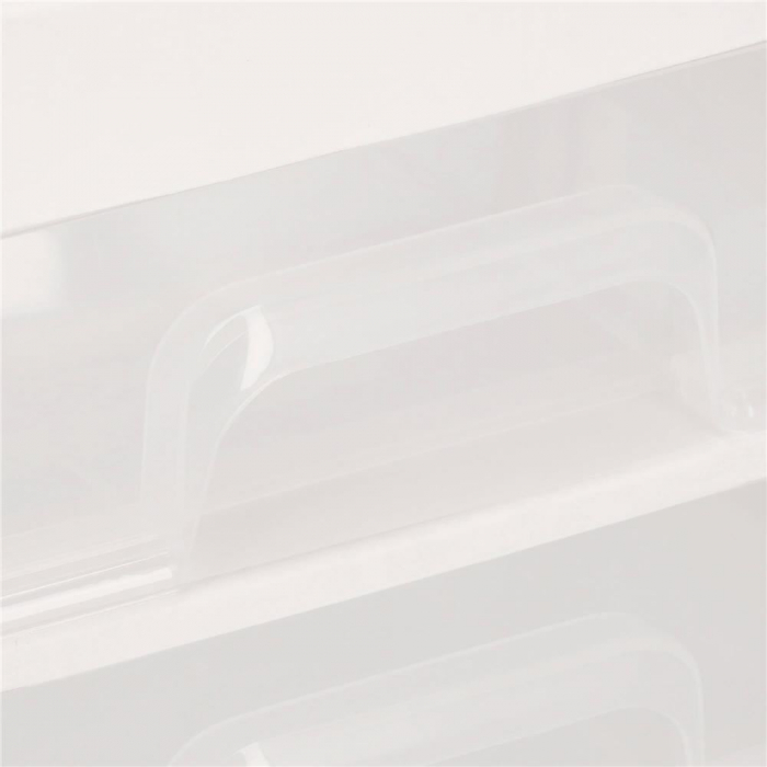 ORGANIZATOR COSMETICE, PLASTIC, 3 NIVELURI, 2 SERTARE, ALB, 30X25X34 CM, SPRINGOS [12]