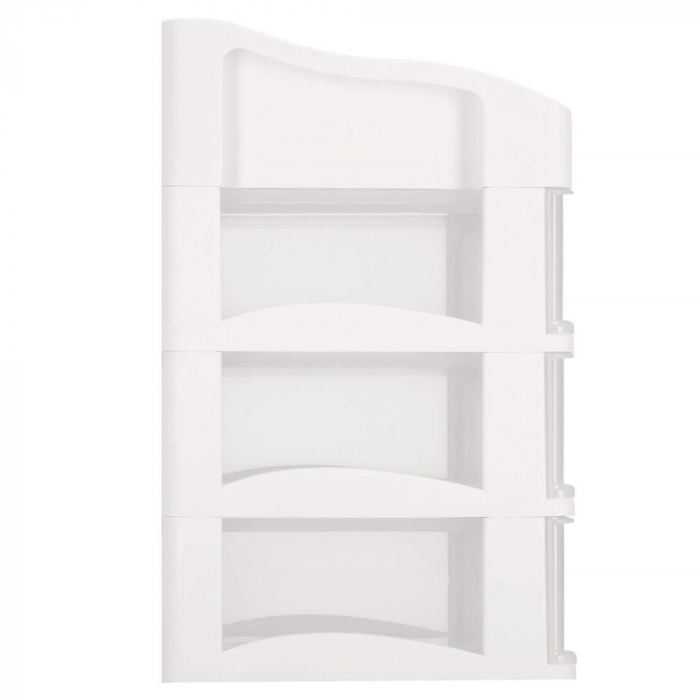 ORGANIZATOR COSMETICE, PLASTIC, 4 NIVELURI, 3 SERTARE, ALB, 23.3X17X26.5 CM, SPRINGOS [11]