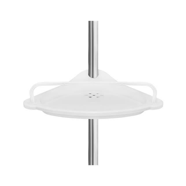 RAFT PENTRU DUS, DE COLT, METALIC, 4 RAFTURI, REGLABIL, 230/292 CM, ISOTRADE [3]