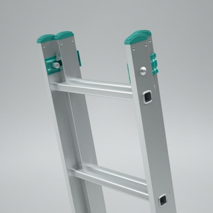 SCARA ALUMINIU, 2 TRONSOANE, 9 TREPTE, MAX 150 KG, 4.27M, ALVEROSAL [3]